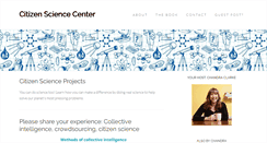 Desktop Screenshot of citizensciencecenter.com